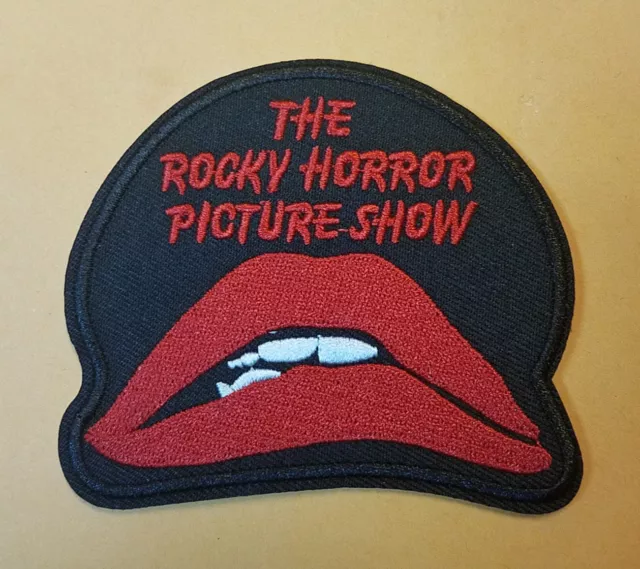 The Rocky Horror Picture Show Movie Logo Patch 3 1/2 inches wide