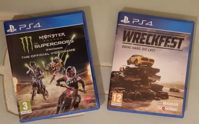 Wreckfest & Monster Energy Supercross PS4