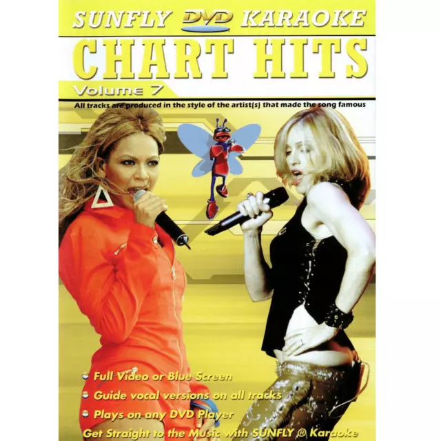 Chart Hits Volume 07 - Sunfly Karaoke DVD (MPX)