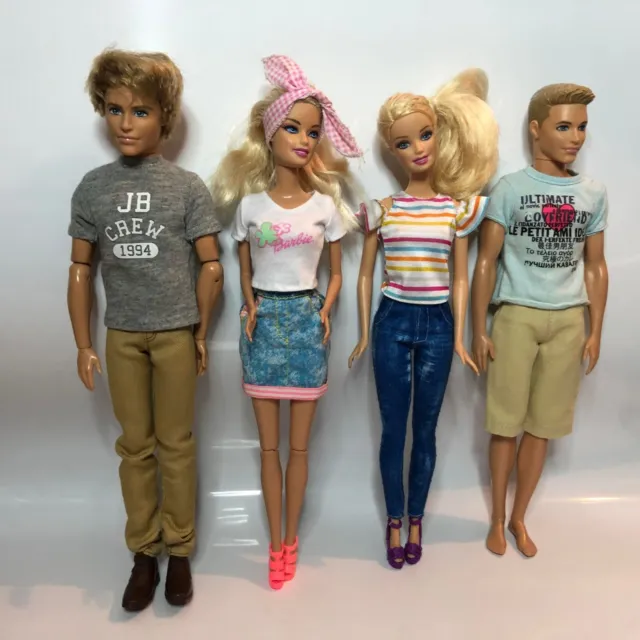 Bellissime bambole Mattel Barbie pacchetto ragazzi ragazze bambole Pretty Barbie (Q5)