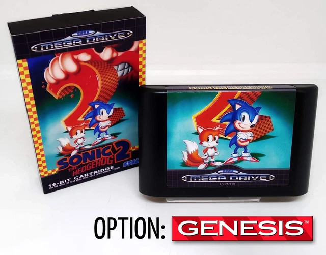Jeu Sonic The Hedgehog PROMO Pour Sega Megadrive/Genesis - Version RARE "Not For Resale"