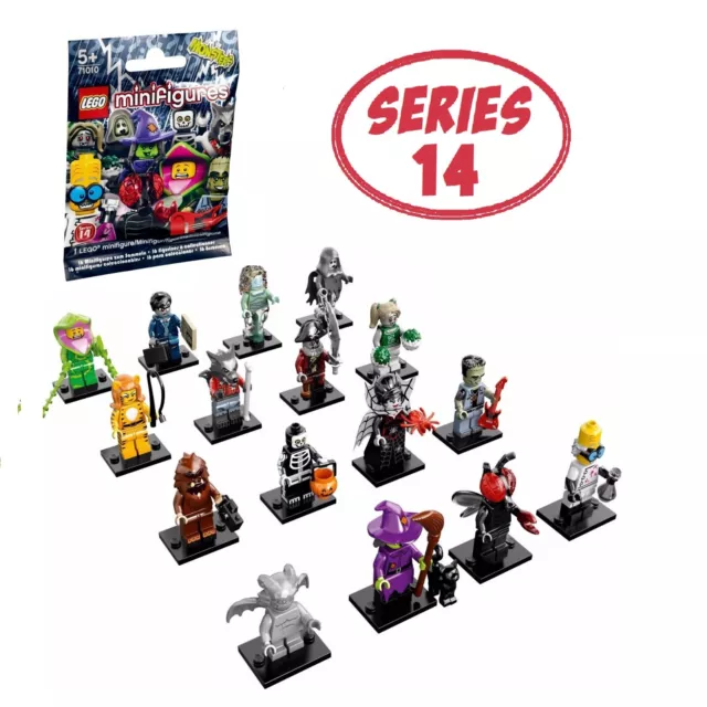LEGO SERIES 14 Collectible Minifigures 71010 - Complete Set of 16 (SEALED)