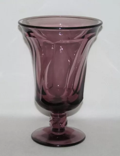 Fostoria Glass Co. JAMESTOWN No.2719 Amethyst Footed Iced Tea Tumbler