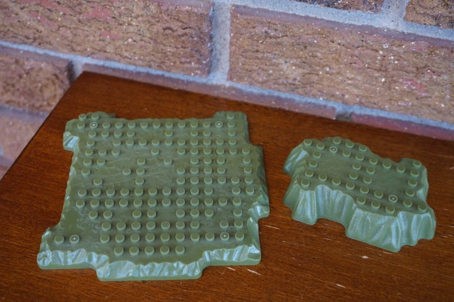 MEGA Construx BLOKS Green Lot Terrain Base Plate AM02897 AM01876 Set 96937 Eva's