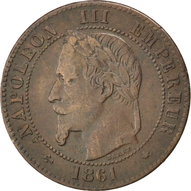 [#82383] Monnaie, France, Napoleon III, Napoléon III, 2 Centimes, 1861, Paris, T