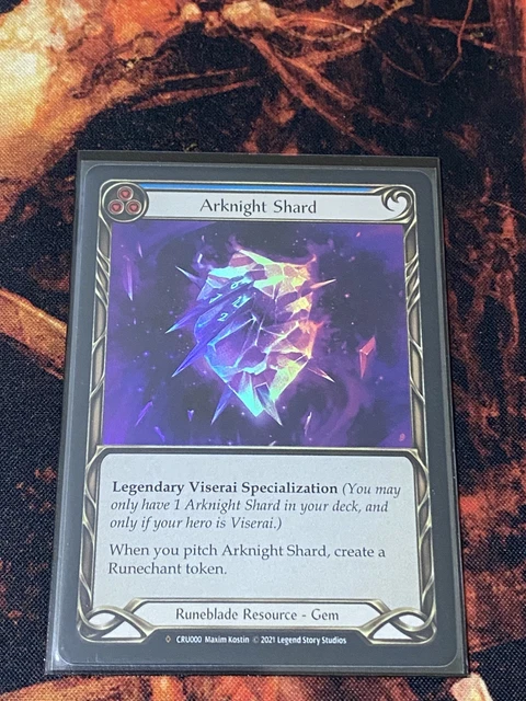 【Rainbow Foil】Arknight Shard Just pulled Arknight Shard foil, keep or sell? : r
