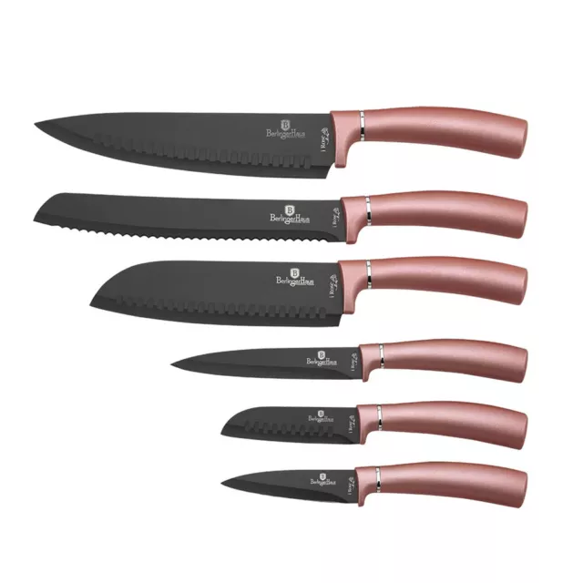 Berlinger Haus BH/2557 Set 6-teilige Messer, I-Rose Collection