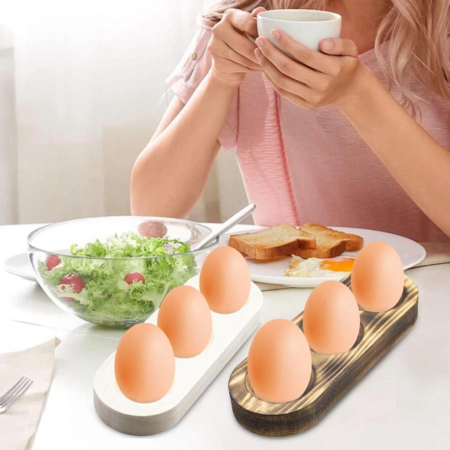 Yardwe Lot De 3 Plateaux De Service à Œufs En Plastique - Porte-Œufs Décoratif Pour Pâques, Mimosa Et Cuisine