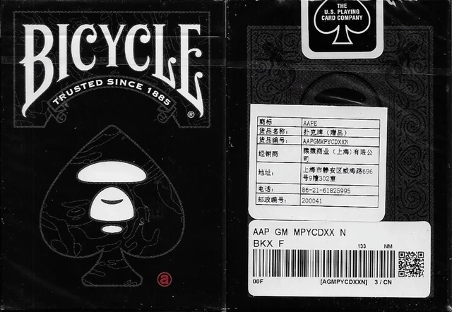 BICYCLE @2013 BAPE®︎ EDITION PLAY BOY Bicycle Playboy Bape 2013 Playing Cards (Rare) – Collectible
