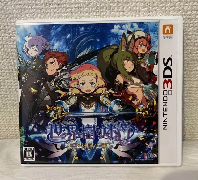 Sekaiju no Meikyuu Etrian Odyssey V 5 Nintendo 3DS Japanese ver Tested
