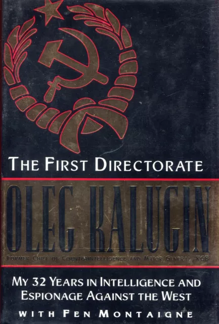 Autographed/Inscribed KGB Major General Oleg Kalugin memoir