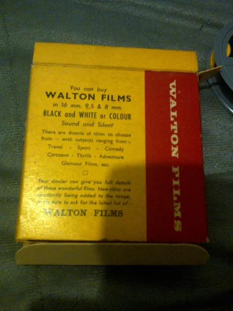Walton Vintage Charlie Chaplin 8mm Home Movie 160 "Charlie The Cook" *Untested* 3