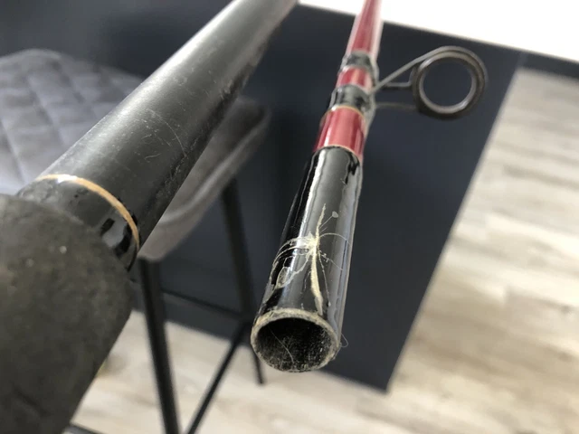 Shakespeare Pike Rods VINTAGE SHAKESPEARE PRO-AM Carp Rod 11Ft 2Lb T/C Carp Pike Barbel Tench ...