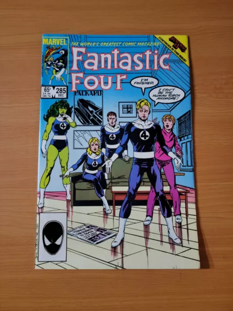Fantastic Four #285 Direct Market Edition ~ NEAR MINT NM ~ 1985 Marvel Comics
