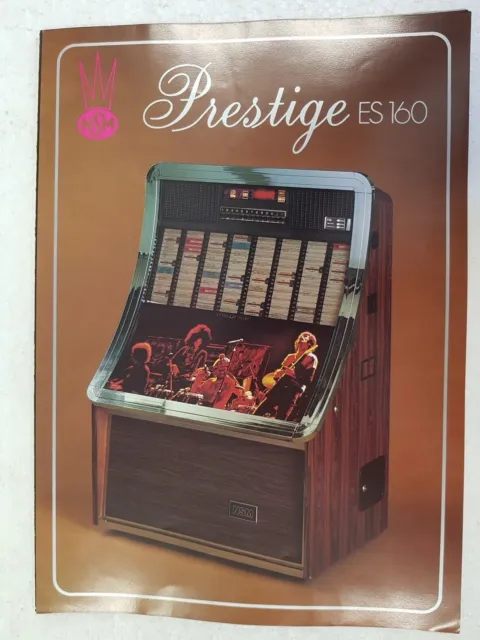 Catalogo Arcade Flyer Nsm Prestige Classic E 160 Juke Box