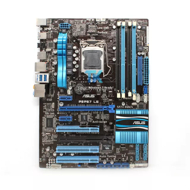 Motherboard  for ASUS P8P67 LE  Intel P67 LGA1155 DDR3 I/O Shield