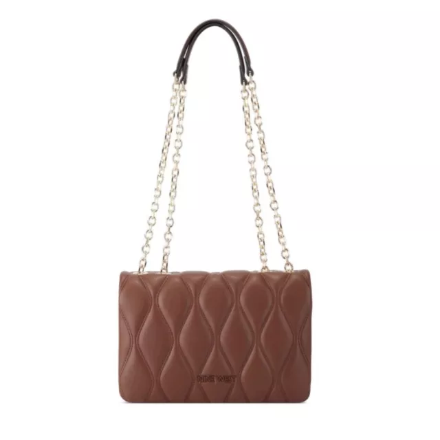 Nine West Aurelie Convertible Crossbody Bag - Mahogany