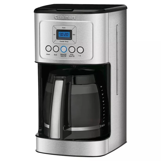 Cuisinart Perfectemp™ 14 Cup Programmable Coffeemaker, Silver DCC-3200P1