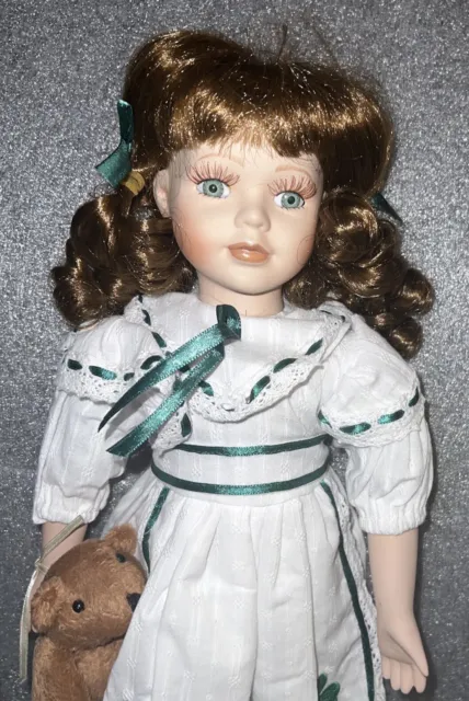 Heritage Signature Collection Porcelain Doll Country Eileen 15”