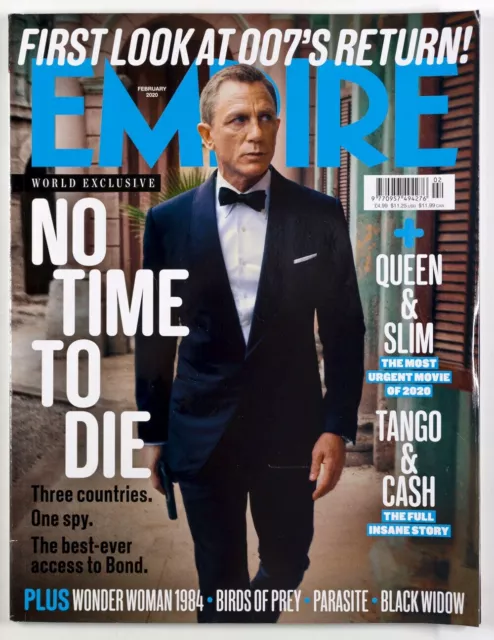 DANIEL CRAIG NO TIME TO DIE BONG JOON-HO PARASITE EMPIRE MAGAZINE February 2020