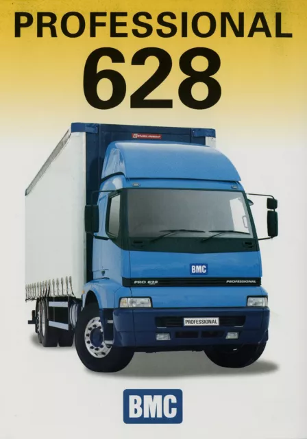 BMC 628 Professional Curtainider Brochure 2002 8/02 D Truck Brochure Brochure