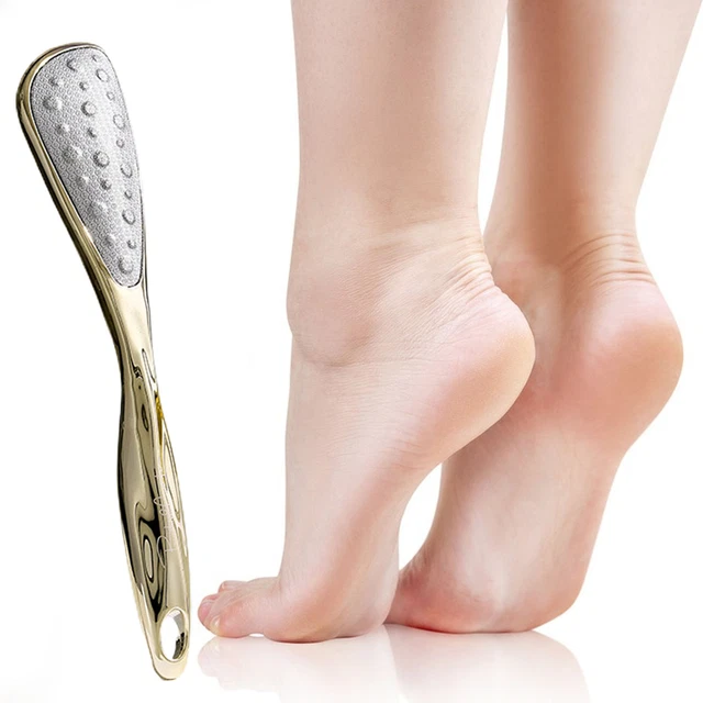 Raspeador de pies diseño convexo cuidado de los pies pedicura limas de pies removedor de córnea
