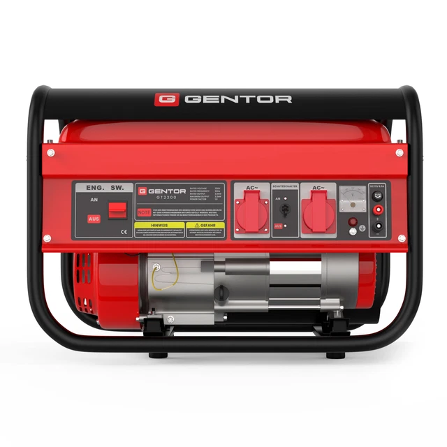 4-TAKT GENERATOR BENZIN Stromerzeuger 6,5 PS GT2200 Notstromaggregat ...