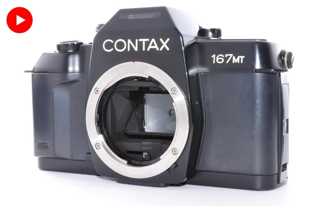 Boîtier Contax RTS II – Reflex Argentique 35mm – Noir – Quartz – Japon – Exc+5*