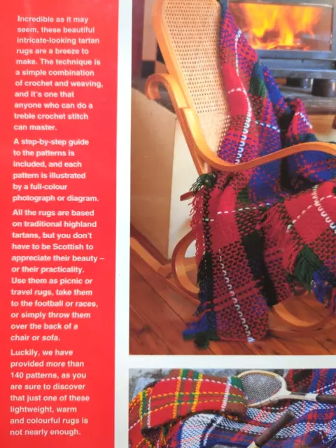 Tartan Rugs Easy To Crochet The Australian Women's Weekly Craft Library Magazine 2