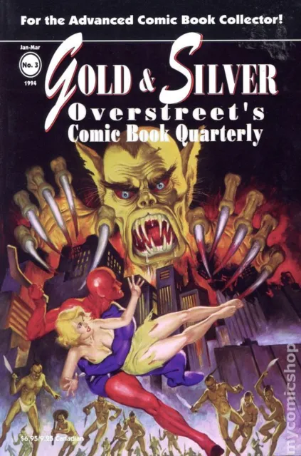 Overstreet's Gold and Silver Quarterly Magazine #3 FN 1994 Stock Image