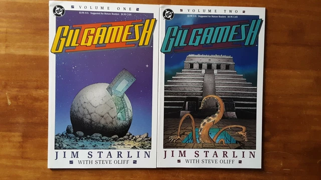 Gilgamesh II #'s 1-4 1989 Complete High Grade 9.4 DC Comic Book RM10-16
