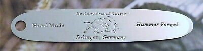 Bulldog Brand Germany Knife Blade Opener 1990's Era VERY RARE! SOLD OUT! NOS NR