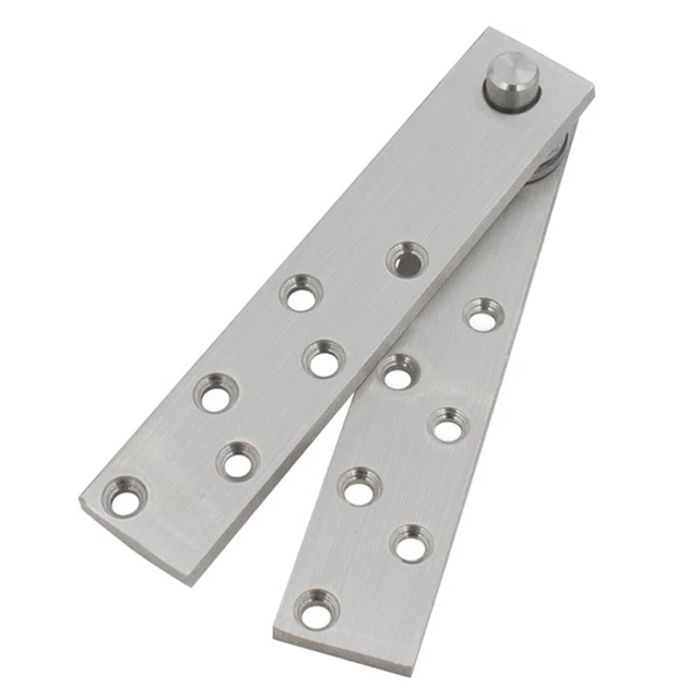 Bisagras de acero inoxidable seguras y hermosas orificios de tornillo para cabeza contrahundida