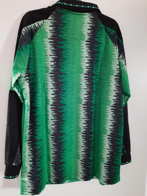 Manchester United Trikot XL Vintage Torwart ManU Original Adidas Longsleeve 3
