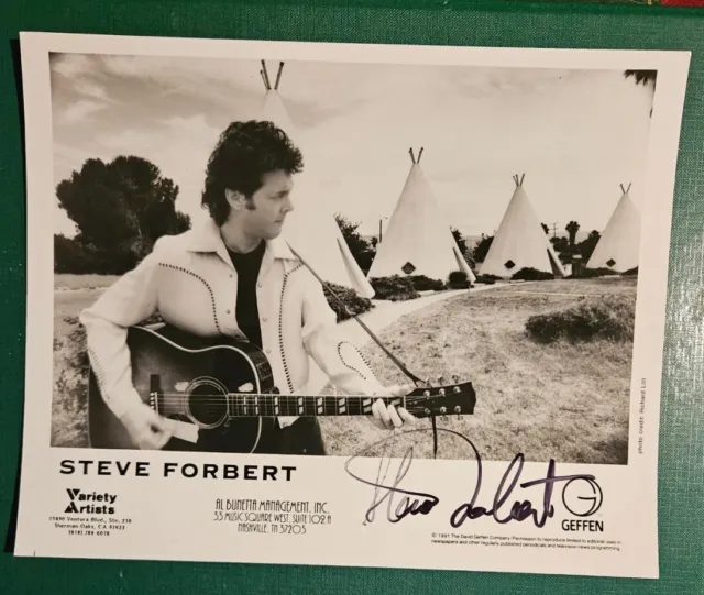 Steve Rorbert Hand Signed B&W Photo 8"x10"