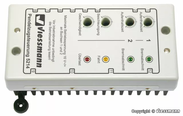 Viessmann 5214 Pendelzugsteuerung für analoge Gleichstromloks