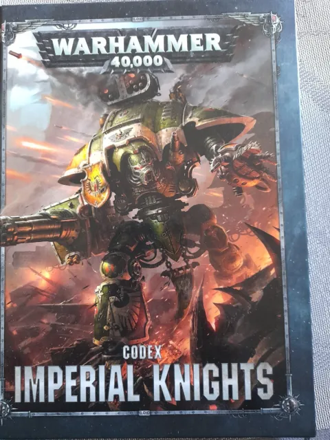 WARHAMMER 40K 8TH Edition Codex Imperial Knights $4.99 - PicClick