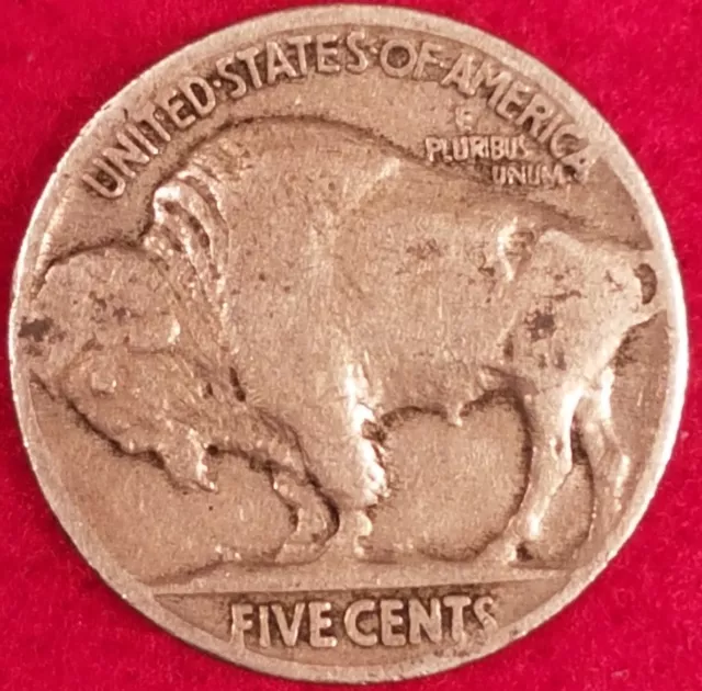 1927 Buffalo Nickel  ID #19-133 2