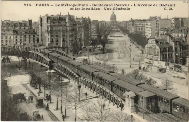 CPA PARIS 7e Le Métropolitaine comic book Pasteur (923347)