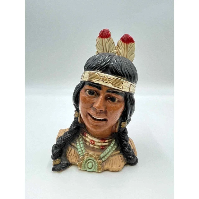 Native American Bust Universal Statuary Corp 1966
