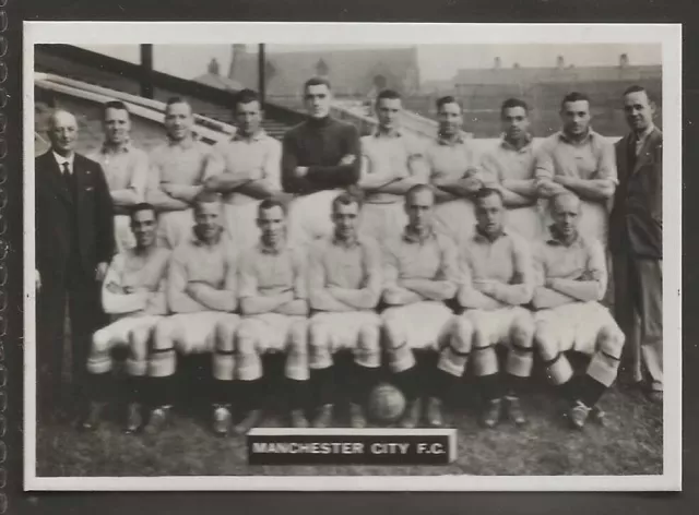 Tarjetas Fotográficas Ardath A Lancs Fútbol 1936 (Lf110) - #081 - Manchester City Fc