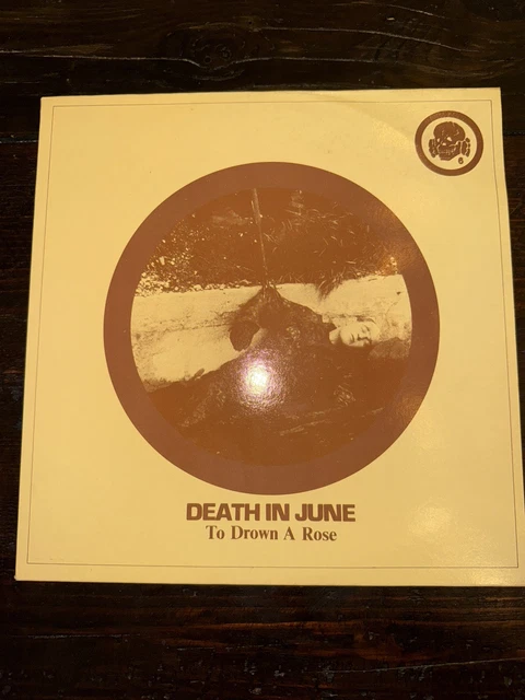 LP DEATH IN June Brown Book Badvc11European Recordings