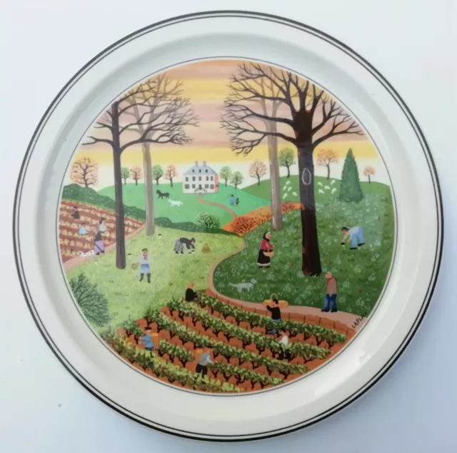 Villeroy E Boch Naif Autumn Insalata Piastra