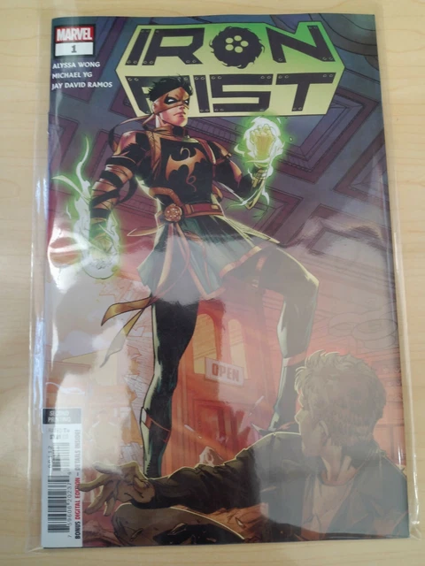 Iron Fist 1 2nd second print variant brand new marvel 2022