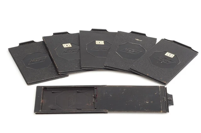 5x Nagel Metal Film Holder 3x4 11/16in Sheet-Film(1695489377)