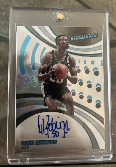2020-21 Panini Revolution Infinite David Robinson auto /25  #AG-DBR