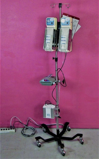 3M Ranger IV Pressure Infusor 90032 w/ Blood Fluid Warmer 245 & Compressor Stand