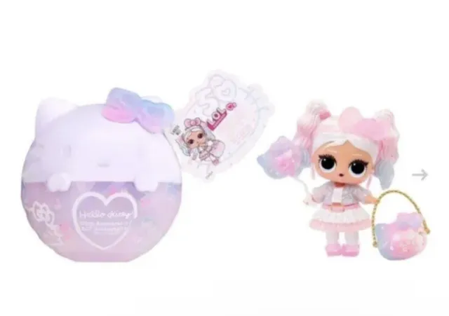 LOL Surprise Hello Kitty Tots Miss Pearly 50th Anniversary Limited Edition