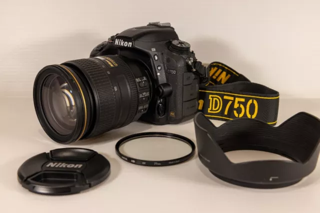 Nikon D750 Full-Frame Digital SLR Body and 24-120mm Lens