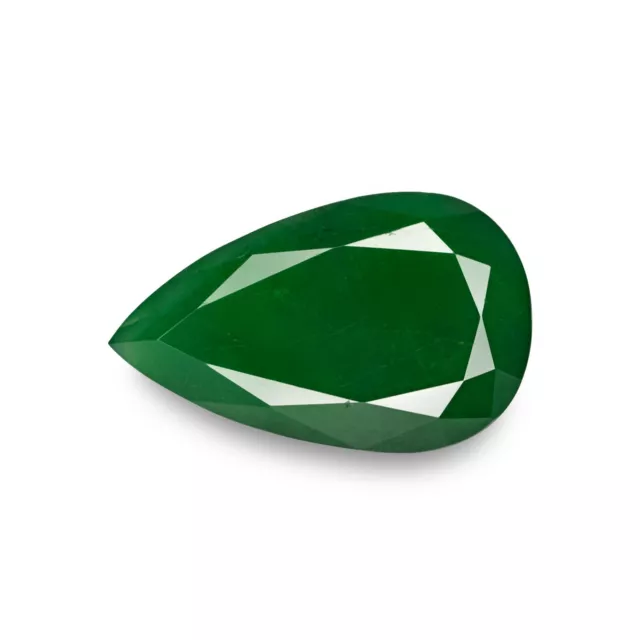 BRAZILIAN Emerald 23.03 Ct. Natural PEAR Large RARE FIND Loose Gemstone